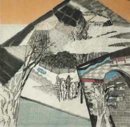 李建博作品《山水之三》